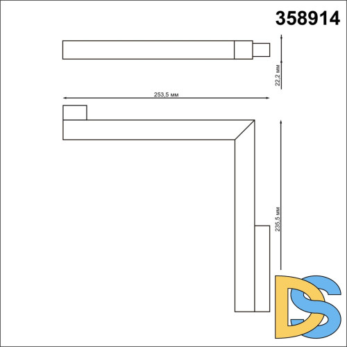 Трековый светильник Novotech Flum 358914