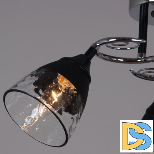 Потолочная люстра Reluce 70139-3.3-03 CR+BK