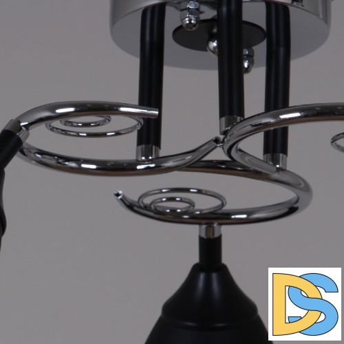 Потолочная люстра Reluce 70139-3.3-03 CR+BK