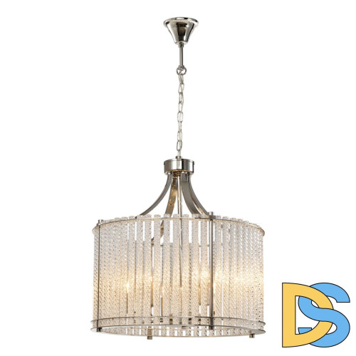 Подвесная люстра iLamp Manhattan P2554-6 Nickel