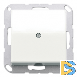 Вывод кабеля с суппортом Jung AS 500 Белый