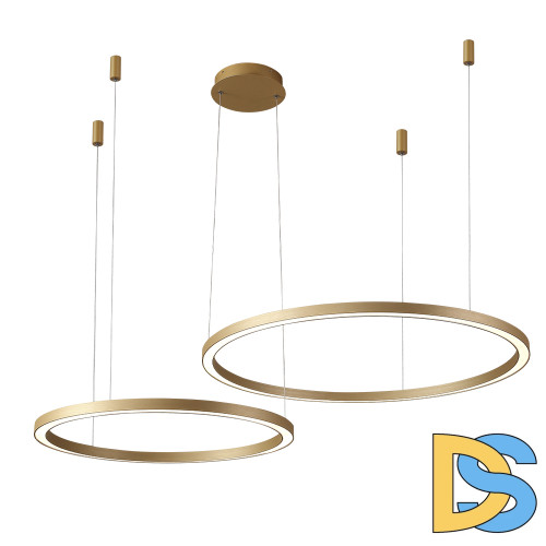 Подвесная люстра Crystal Lux FORTUNA SP123W LED GOLD