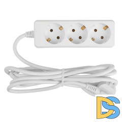 Удлинитель бытовой General GES-10-3x075-3-3m 470014