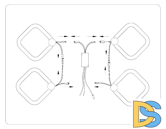 Потолочная люстра Ambrella Light Acrylica Original FA3819