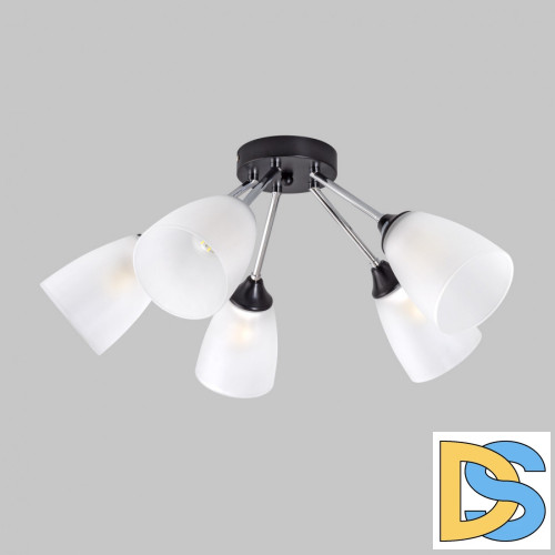Потолочная люстра IMEX MD.2167-5-S-BK+CH