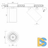 Основание для встраиваемого светильника SWG MINI-VL-M4-BL 004867