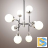 Подвесная люстра Delight Collection Bistro Globe KG0521P-8W