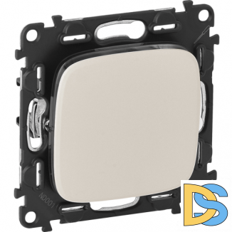 Переключатель Legrand Valena Allure 1-клавишный 752016+755009 Перламутр