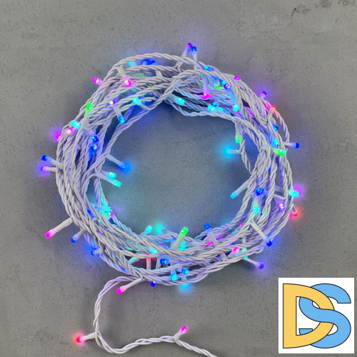 Гирлянда Нить Laitcom (LTC) AUG100-8-1EPRGB