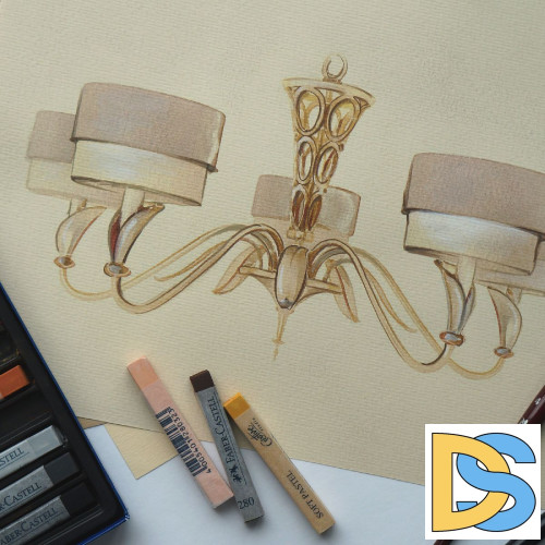 Подвесная люстра Maytoni Lillian H311-05-G