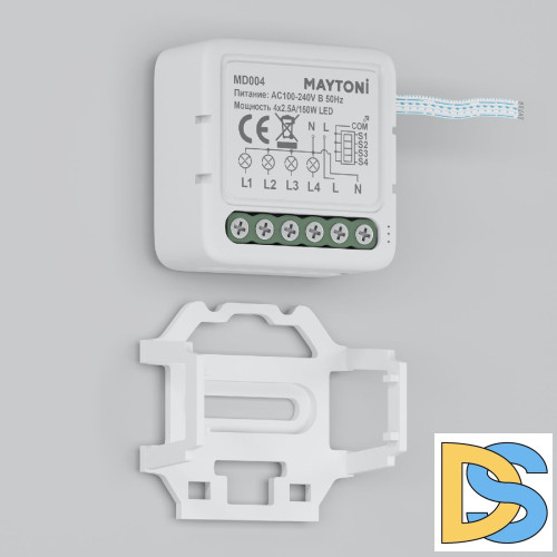 W-Fi выключатель четырехканальный Maytoni Smart home MD004