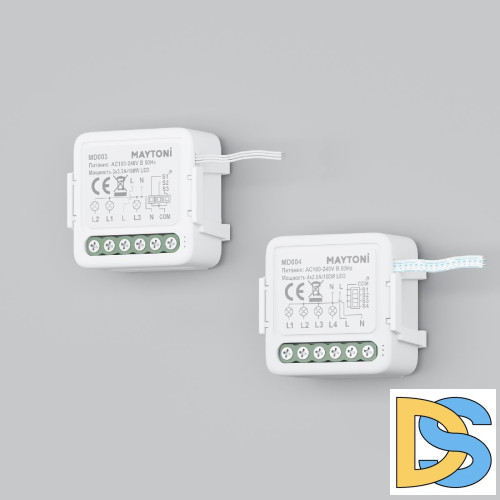 W-Fi выключатель четырехканальный Maytoni Smart home MD004