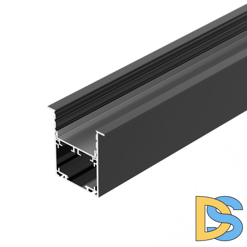 Алюминиевый профиль Arlight SL-LINIA52-3L-F-2000 ANOD BLACK 044685