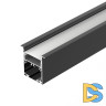 Алюминиевый профиль Arlight SL-LINIA52-3L-F-2000 ANOD BLACK 044685