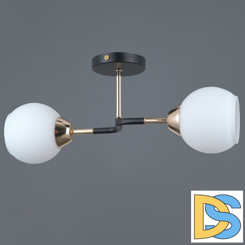 Потолочный светильник Illumico IL0689-2CSQ-24 BK FGD LIBRA