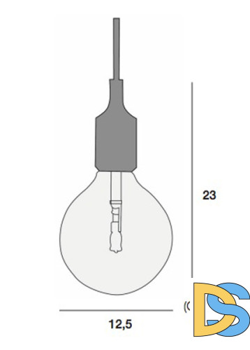 Подвесной светильник ImperiumLoft Muuto 186769-22