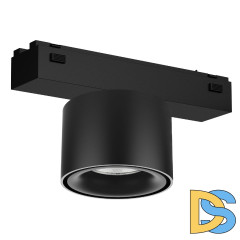 Трековый магнитный светильник Arlight MAG-VIBE-POINT-R75-10W Day4000-MIX (BK, 24 deg, 48V, DALI) 045000