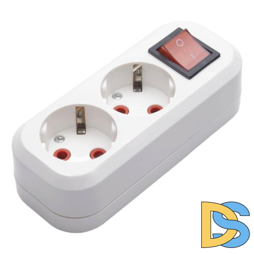 Колодка Feron Stekker 2гн с/з PST1621120 39013