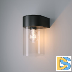 Уличный настенный светильни Elektrostandard Atrani 35085/D черный 4690389193699 a062520