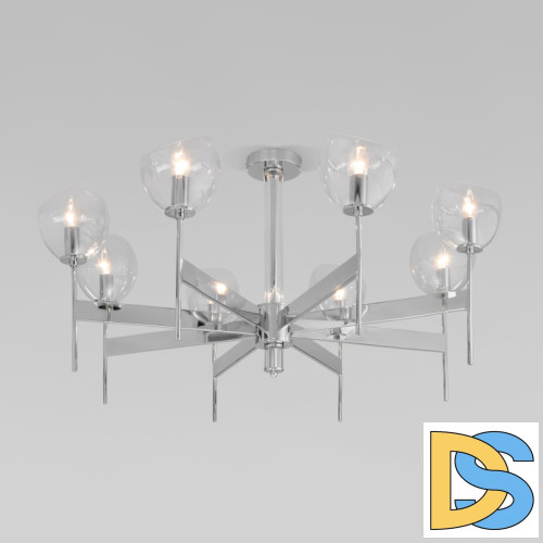 Люстра на штанге Eurosvet Arrista 60130/8 хром Smart a060135