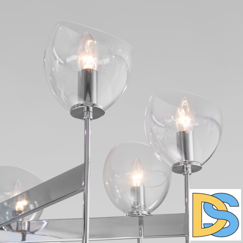 Люстра на штанге Eurosvet Arrista 60130/8 хром Smart a060135