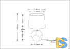 Настольная лампа Arte Lamp Zibal A5005LT-1WH