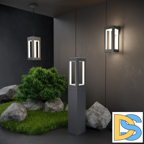 Уличный настенный светильник Elektrostandard Frame 4690389172342