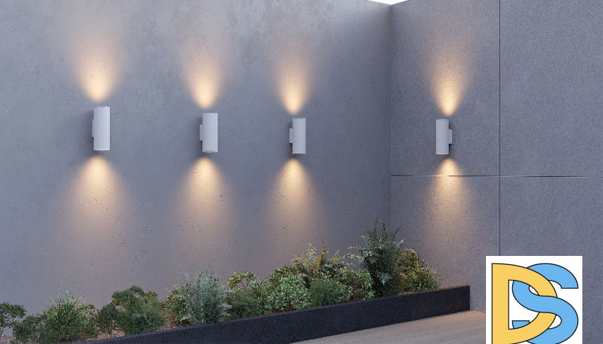 Уличный настенный светильник Maytoni Shim O303WL-L24W3K