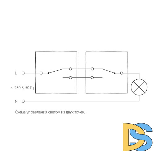 Выключатель одноклавишный проходной Werkel шампань рифленый W1112010 4690389160066