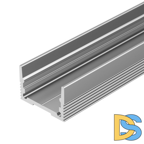 Алюминиевый профиль с экраном Arlight SL-Slim20-H13-2000 Anod+Opal 036835