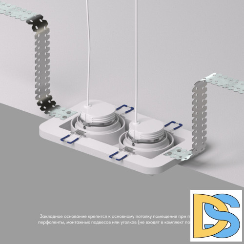 Закладная панель Denkirs DK2062-SCB