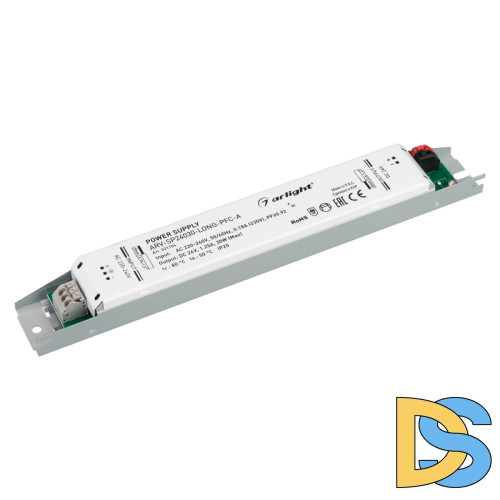 Блок питания Arlight ARV-SP24030-Long-PFC-A (24V, 1.25A, 30W) 031104