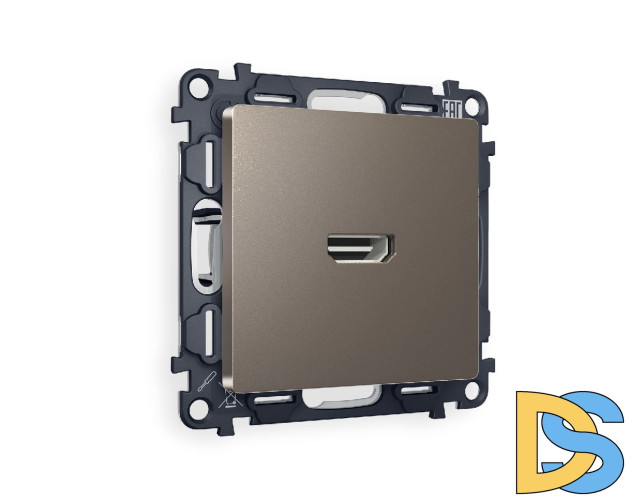 Комплект механизма розетки HDMI 2.0 40V/500mA 2.0GHz 5-18Gbit/s Ambrella Volt Alfa MA644010