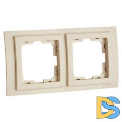 Рамка на 2 поста Mono Electric Despina крем 102-170000-161