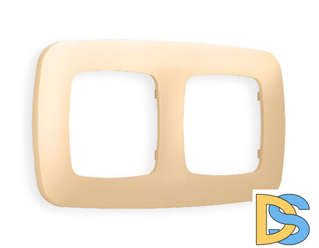 Рамка двухместная Ambrella Volt Ecta OF140602