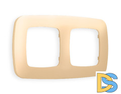 Рамка двухместная Ambrella Volt Ecta OF140602