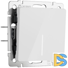 Выключатель одноклавишный с подсветкой Werkel 4690389197246 W1110141 a063999