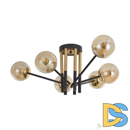 Потолочная люстра Arte Milano Neapolis 273708/6 BK/GD