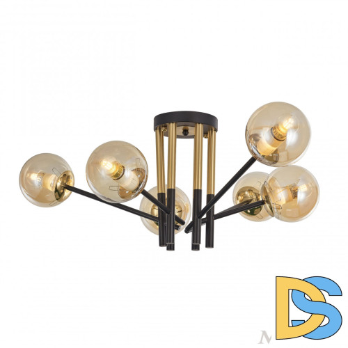 Потолочная люстра Arte Milano Neapolis 273708/6 BK/GD