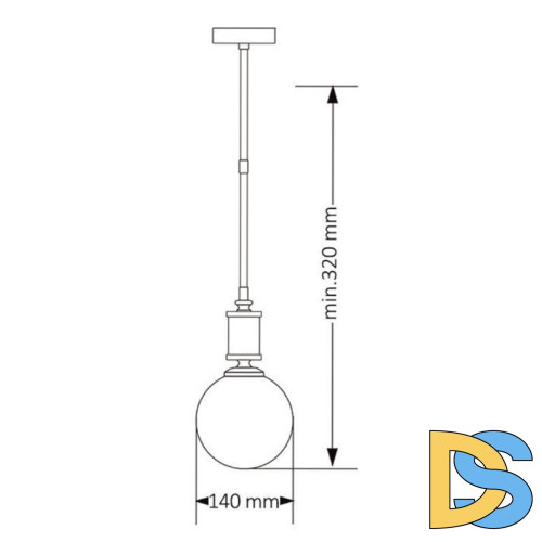 Cетевой фильтр (UL-00001746) Uniel 5гн х 3м с/з Universal S-GSU5-3 Grey
