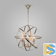 Подвесная люстра Eurosvet Santi 60139/6 золото