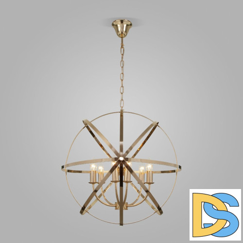 Подвесная люстра Eurosvet Santi 60139/6 золото