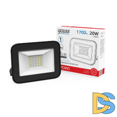 Прожектор светодиодный Gauss Elementary Промо 20W 6500К 613100320P