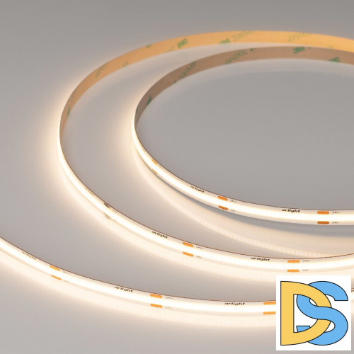 Светодиодная лента Arlight COB-X480-8mm 24V Warm3000 8 W/m, IP20, CSP, 5m 039059