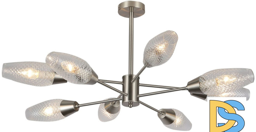 Люстра на штанге Escada Desire 10165/8PL Nickel