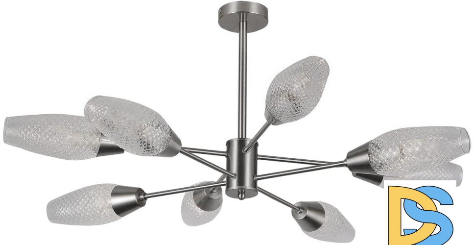 Люстра на штанге Escada Desire 10165/8PL Nickel