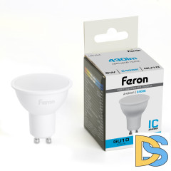 Лампа светодиодная Feron LB-24 GU10 5W 6400K 51217