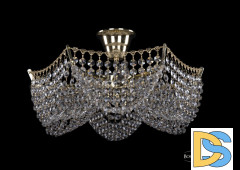 Люстра на штанге Bohemia Ivele Crystal 77081/42 G