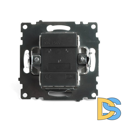 Выключатель 2-клавишный Stekker Катрин GLS10-7104-08 49216