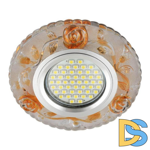 Встраиваемый светильник Fametto Luciole DLS-L150 Gu5.3 Glassy/Gold